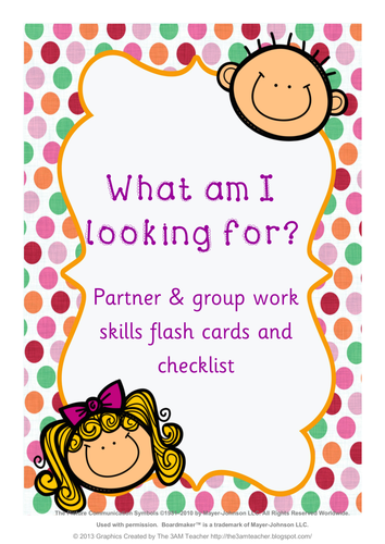 What Am I Looking For? Behaviour Flashcards
