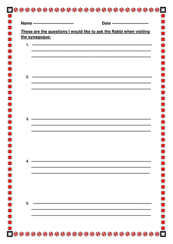 Questions to ask a Rabbi