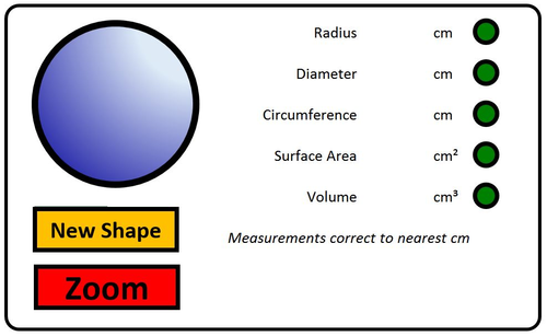 Area and Volume - working backwards