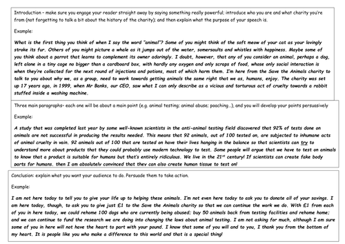 year 7 persuasive writing examples