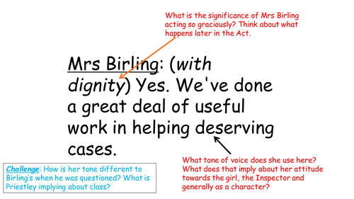 year-9-gcse-an-inspector-calls-mrs-birling-act-2-by-beccaenglish