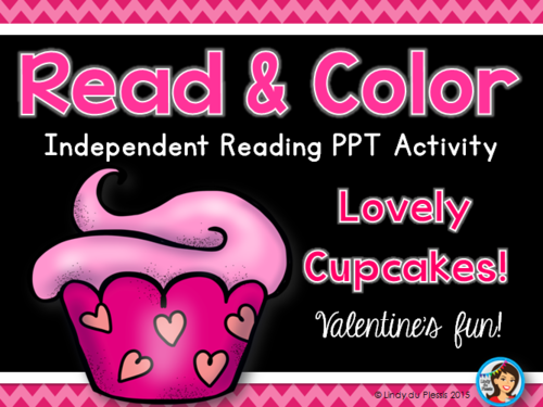 Valentine's Day Read and Color PowerPoint