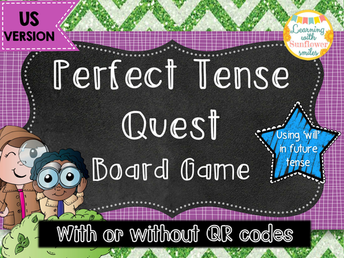 Perfect Tense Board Game