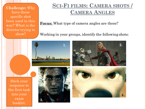 Sci-Fi Film Shot Types