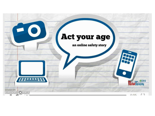 Act Your Age: Online Safety Animated Story (KS2) / E-Safety / Social Media / Facebook