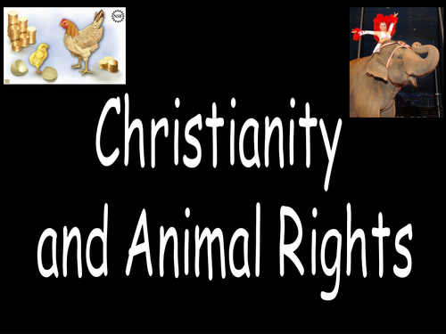 Christian Views on Animal Rights  - Template Lesson - Resource Pack