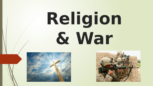 Religion and War  - Template Lesson - Resource Pack