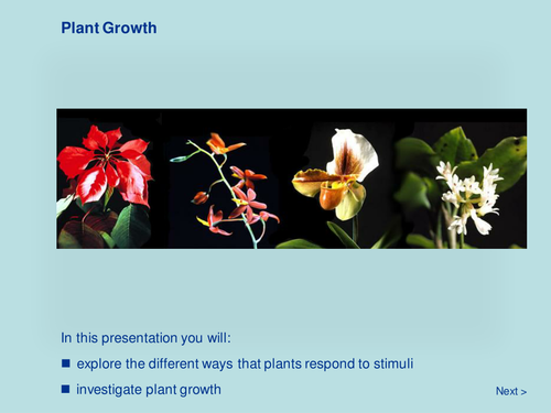 Plant Biology - Plant Growth