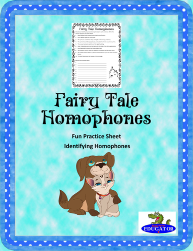 Fairy Tale Homophones