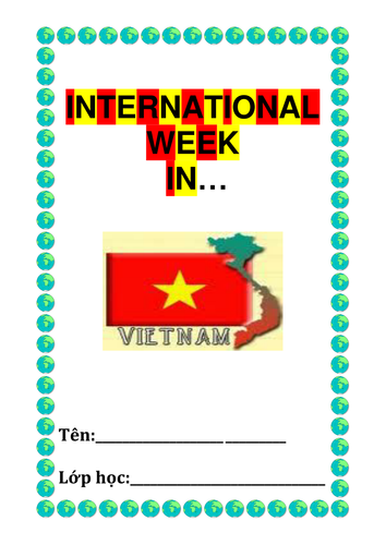 International Week Booklet and Flipchart (Vietnam)