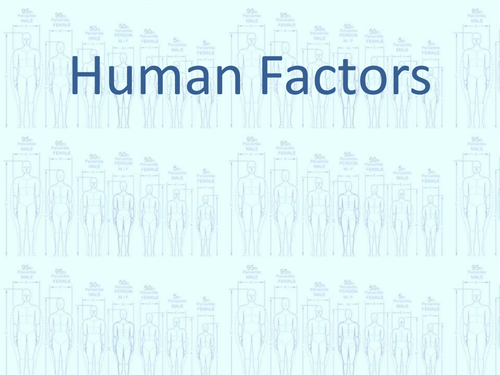 Human Factors introduction