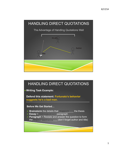 Presenting and Analyzing Text Evidence using "The Cask of Amontillado"