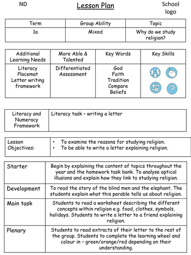 Introduction To World Religions X 6 Lessons Including Plans Workbooklet Assessment Video Clips Teaching Resources