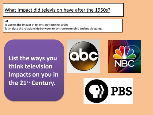 TV and the Impact on America - In Search of the American Dream 