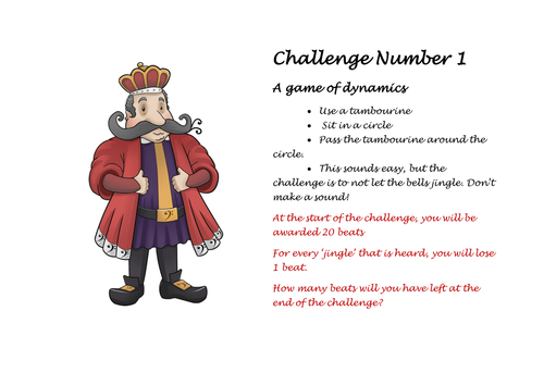 Challenge card