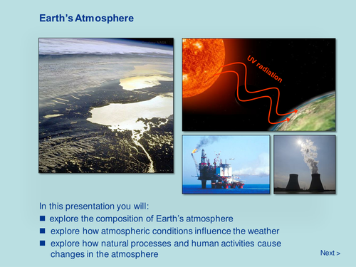 Earth Systems - Earth's Atmosphere