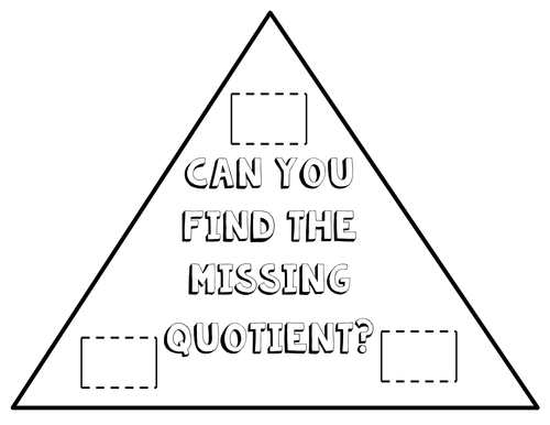 Division: Can You Find the Missing Quotient?