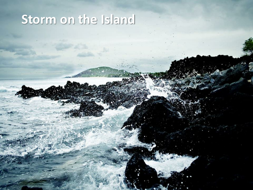 AQA Literature Poetry (Power and Conflict) - 'Storm on the Island' by Seamus Heaney.