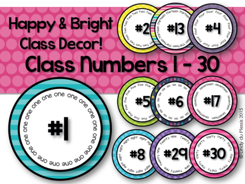 Classroom Numbers