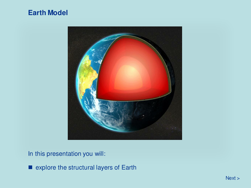 Earth Systems - Earth Model