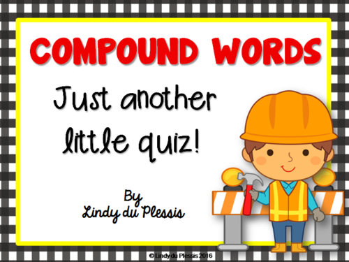 Compound Words Quiz