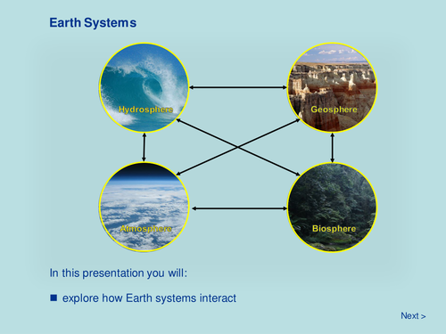 Earth Systems - Introduction to Earth Systems