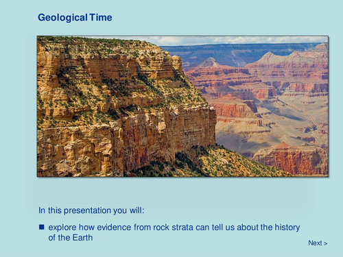 Earth Systems - Geological Time
