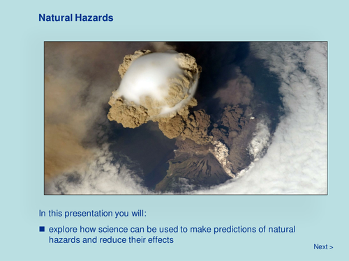 Earth Systems - Natural Hazards