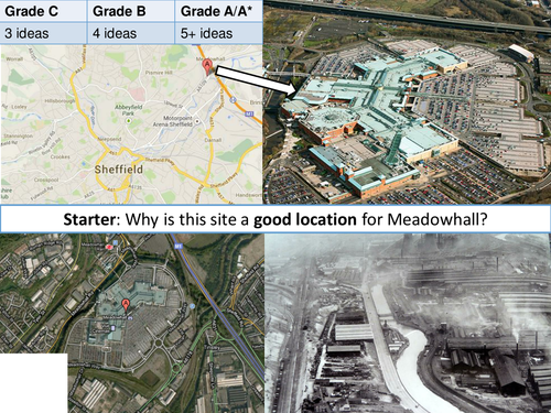 Out of town shopping centres - Meadowhall