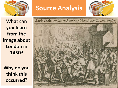 Why was London full of rebels in 1450?