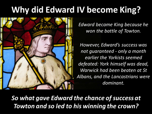 Why did the Yorkists succeed?