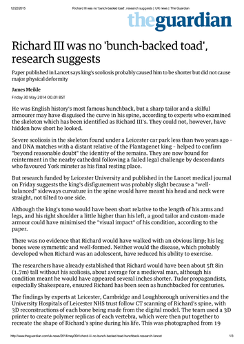 How has the reign of Richard III been distorted by Tudor propaganda?