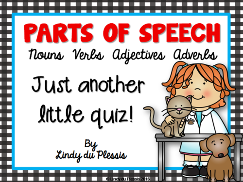 parts-of-speech-quiz-teaching-resources