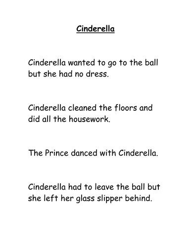 Cinderella sequencing