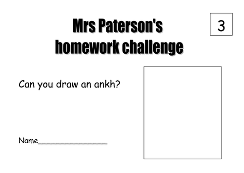 Homework challenges