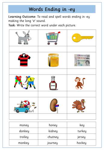 words-ending-in-ey-making-the-long-e-sound-i-sound-spelt-ey