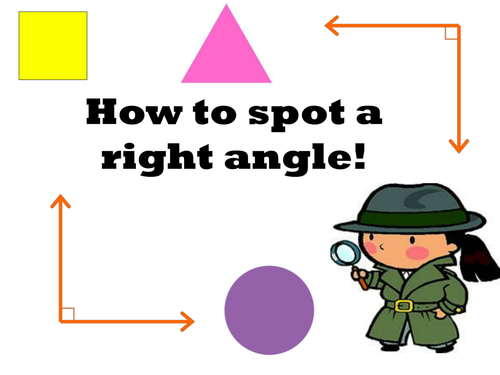 Right angles Year 3 WOW activity included - weekly plan and resources