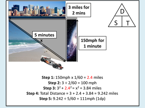 KS4 Trigonometry in Right Angled Triangles - Series of lessons with Applications (Grade B-A)