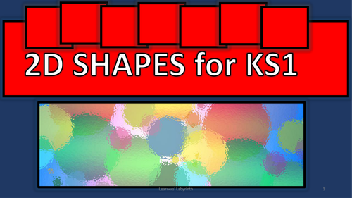 Maths- 2D Shapes for KS1