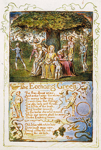 Video - Intro and analysis of William Blake's 'The Echoing Green'