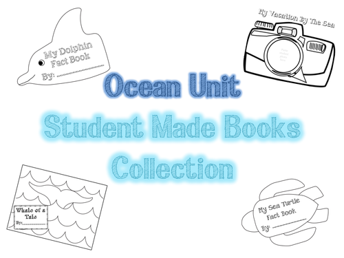 Ocean Unit: Student Made Books