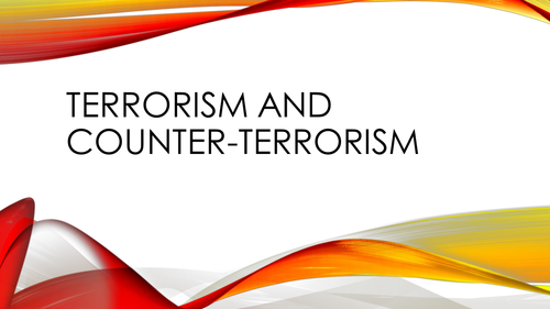 Terrorism (BTEC Public Services)