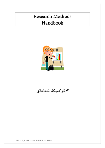 Research Methods Handbook