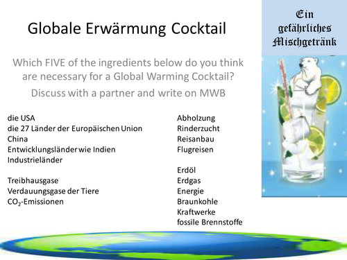 Globale Erwaermung