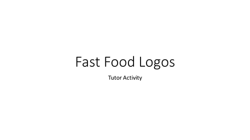 Fast Food Logos