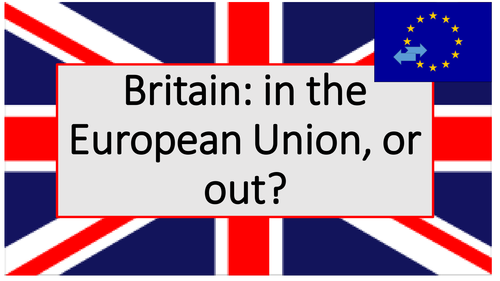 Should Britain leave the EU, or stay in?