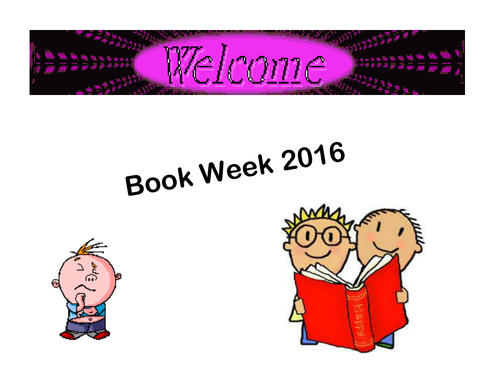 World Book Day/Book Week 2017 Assembly/Classroom Activity ...
