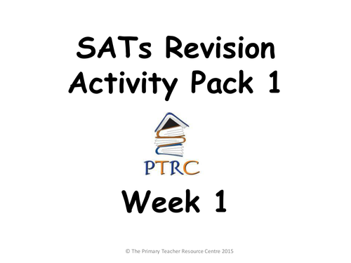 KS2 SATs Revision Activity Pack 1