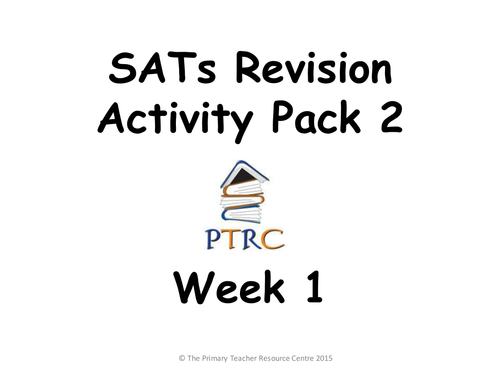 KS2 SATs Revision Activity Pack 2