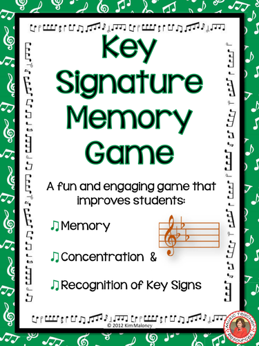 Key Signature Memory Game